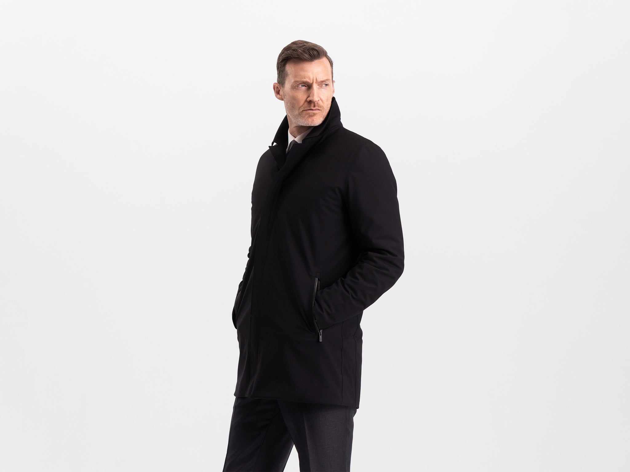 black wool