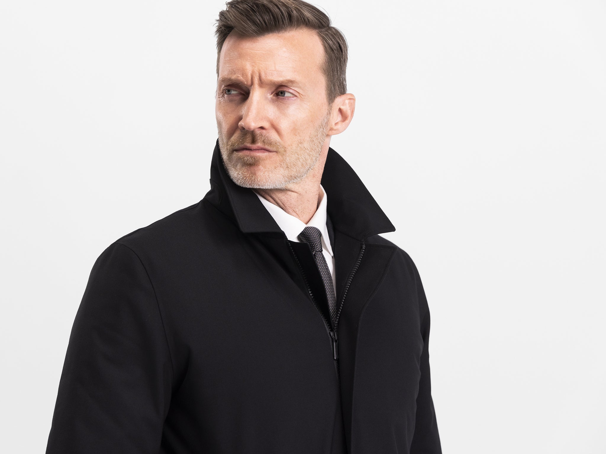 black wool