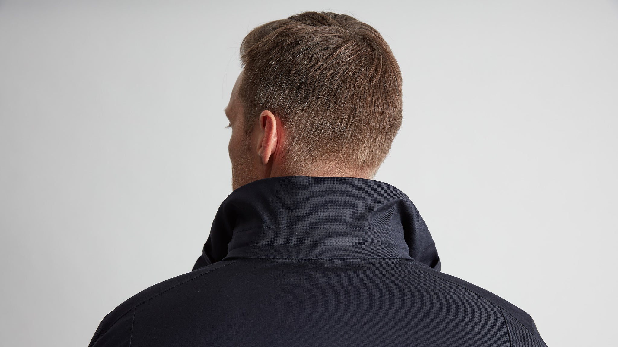 dark navy wool
