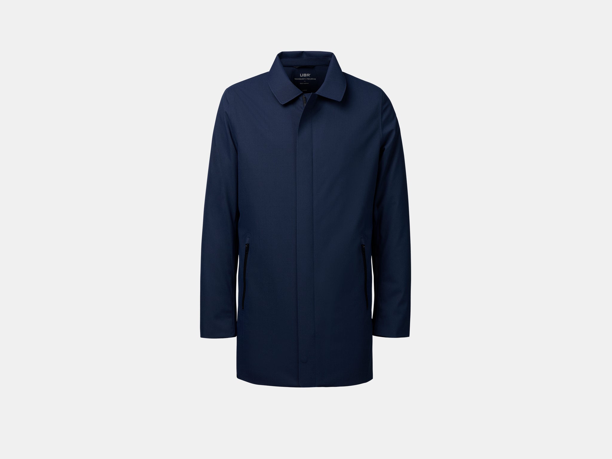 navy herringbone