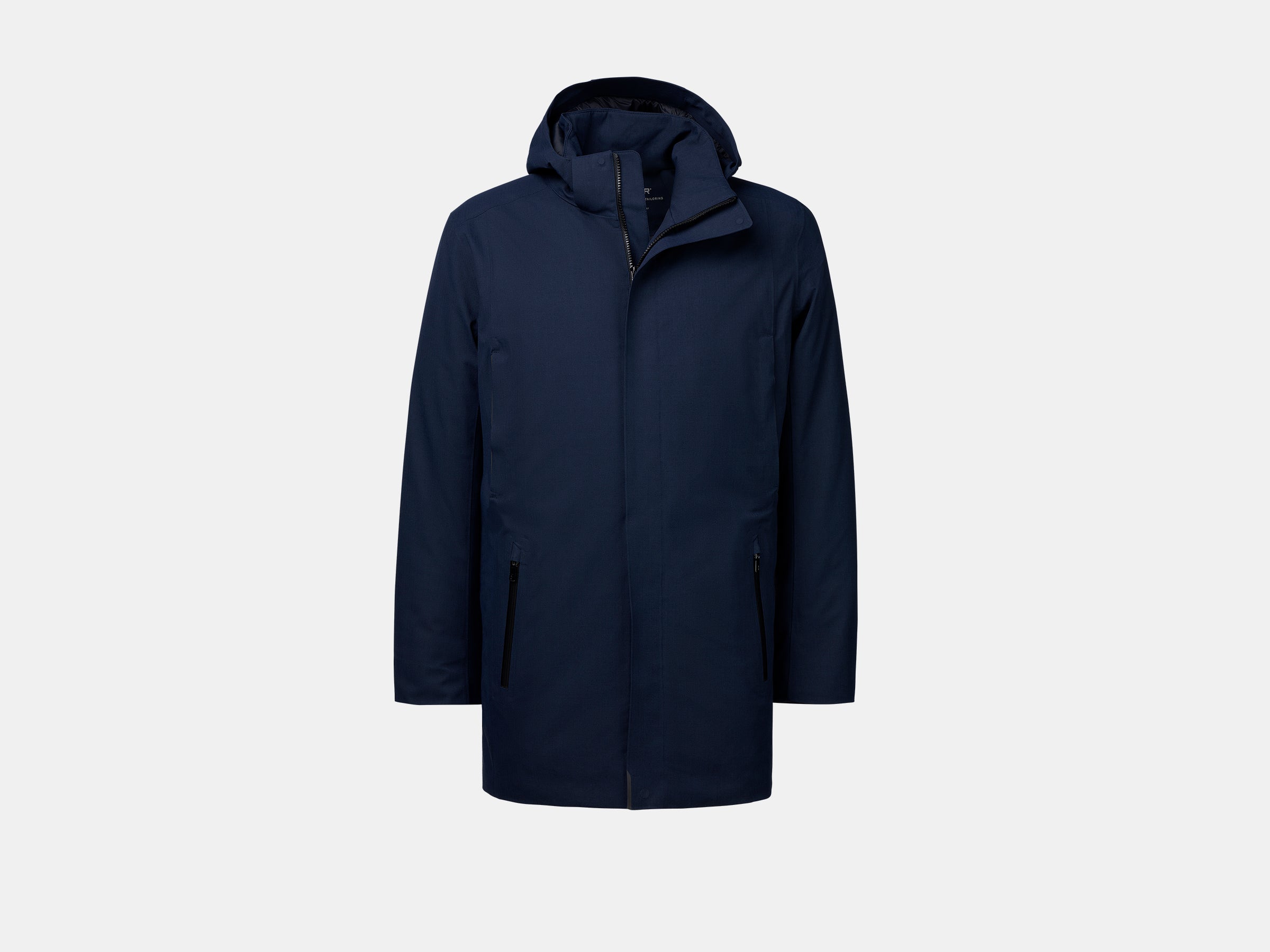navy herringbone