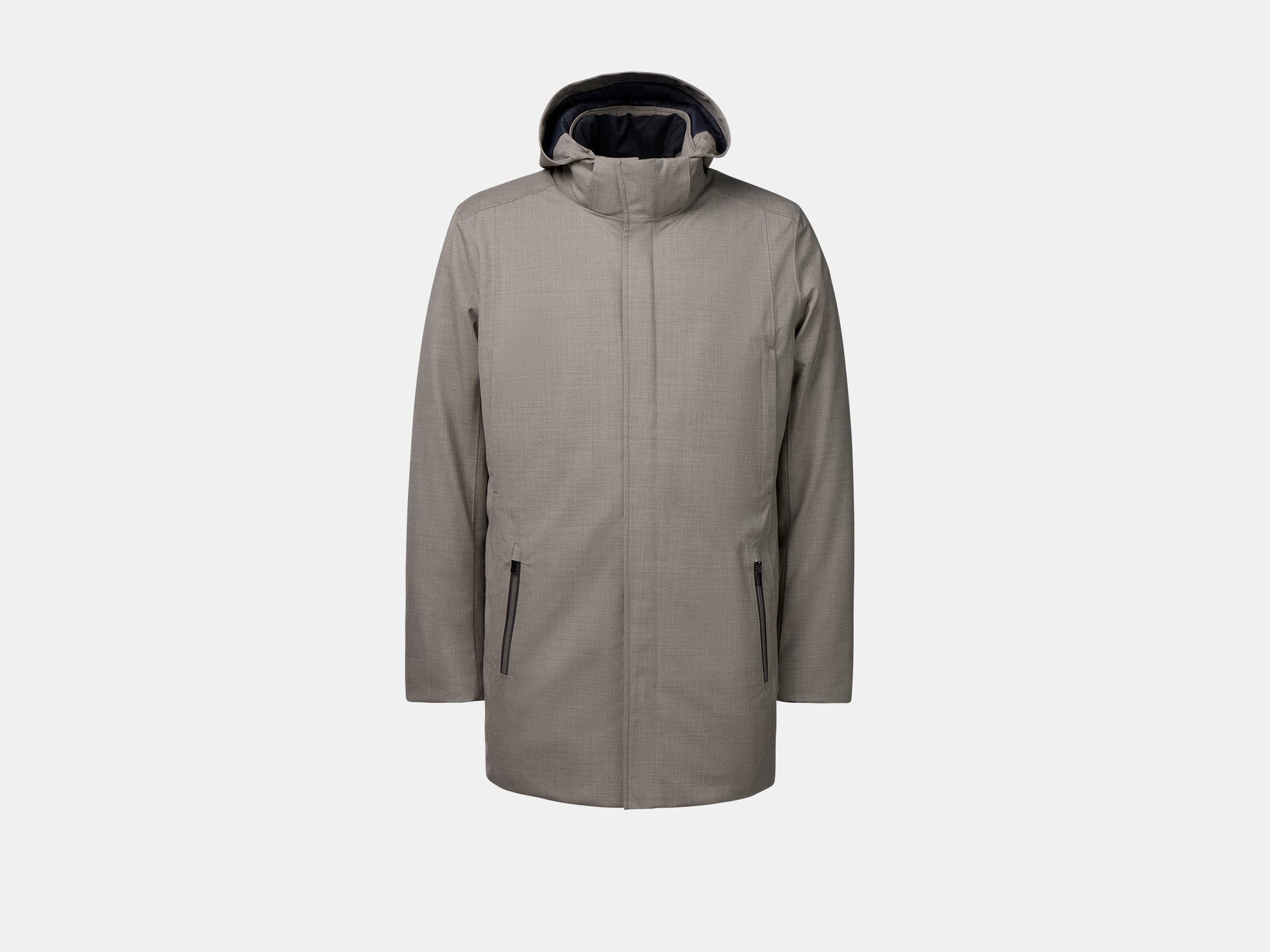sand melange wool
