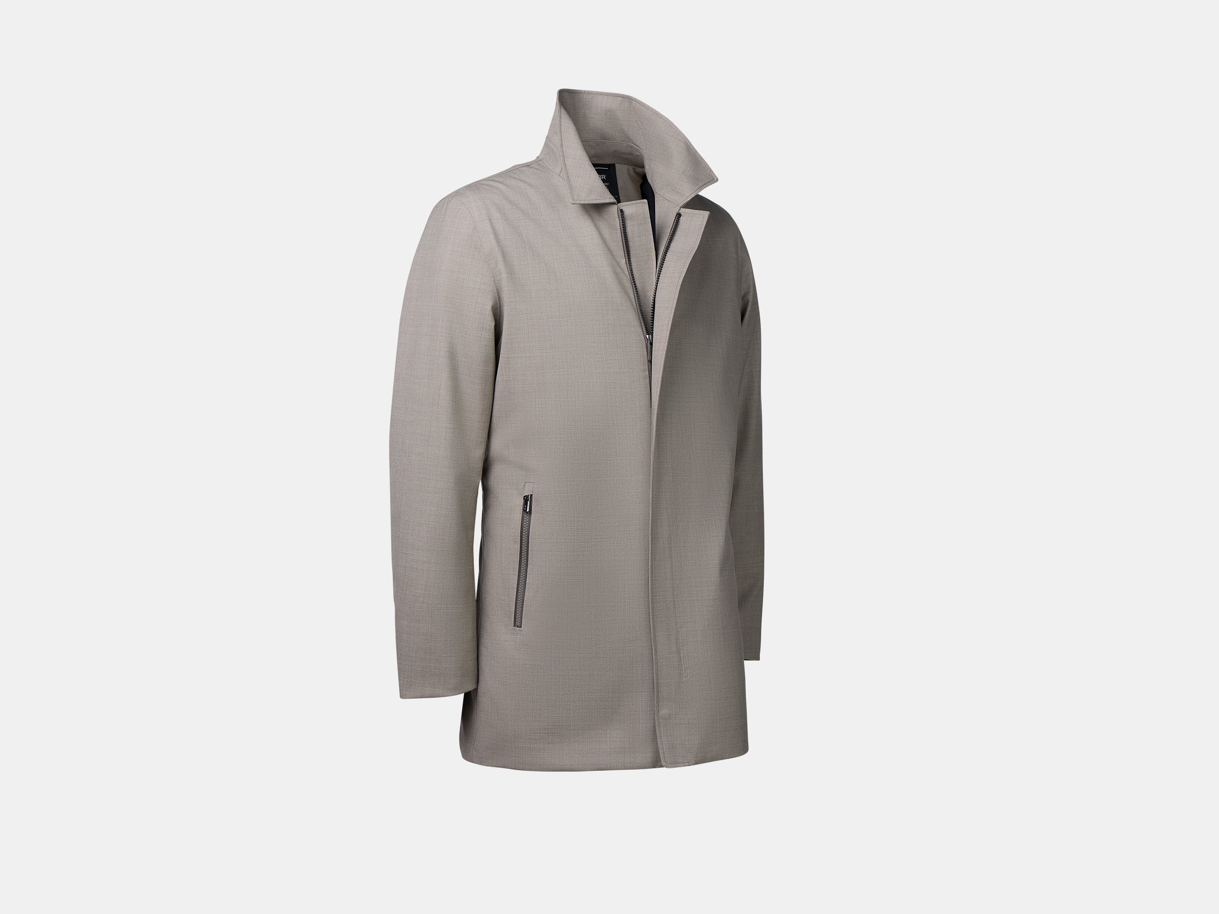 sand melange wool