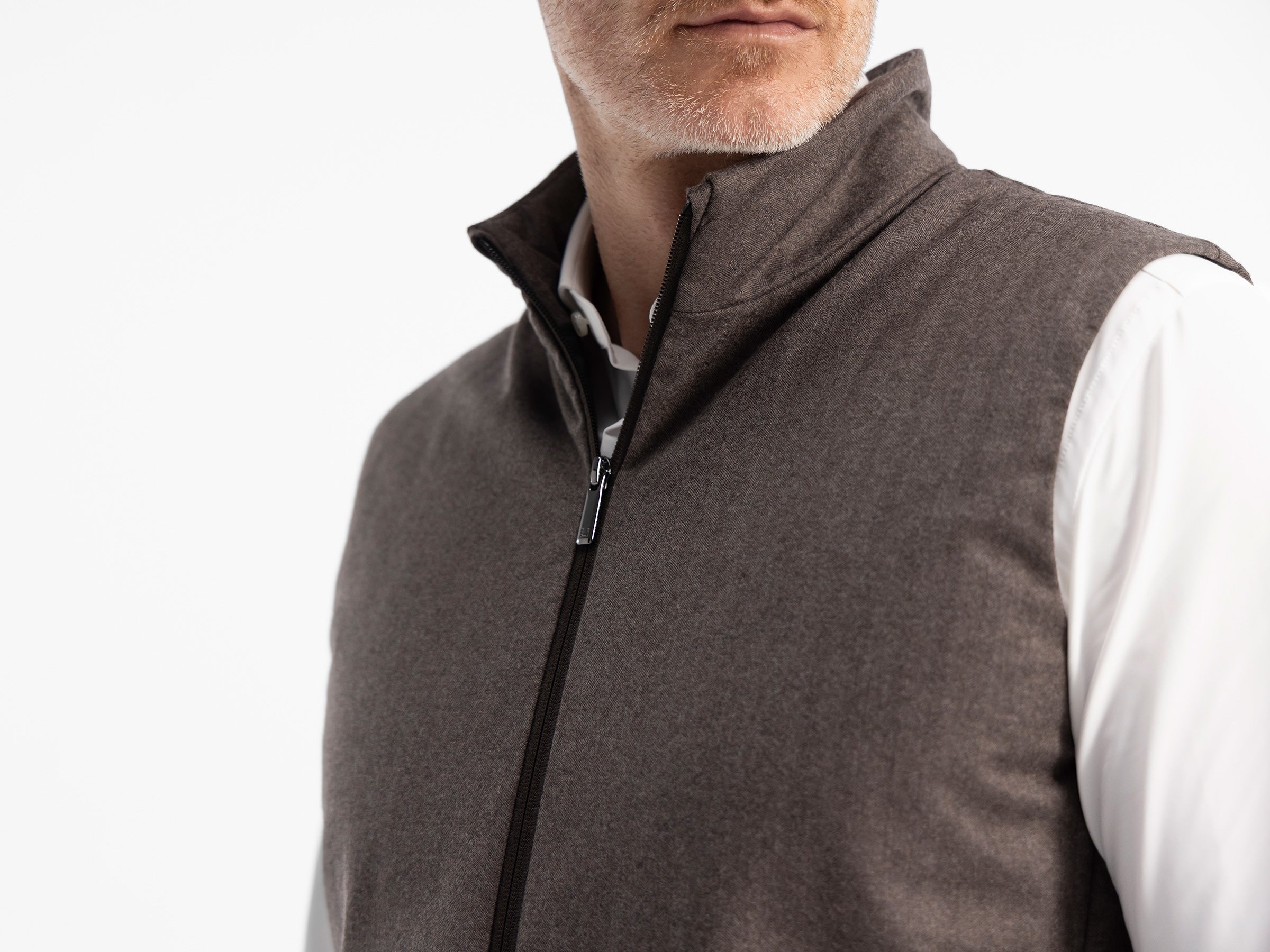 brown herringbone